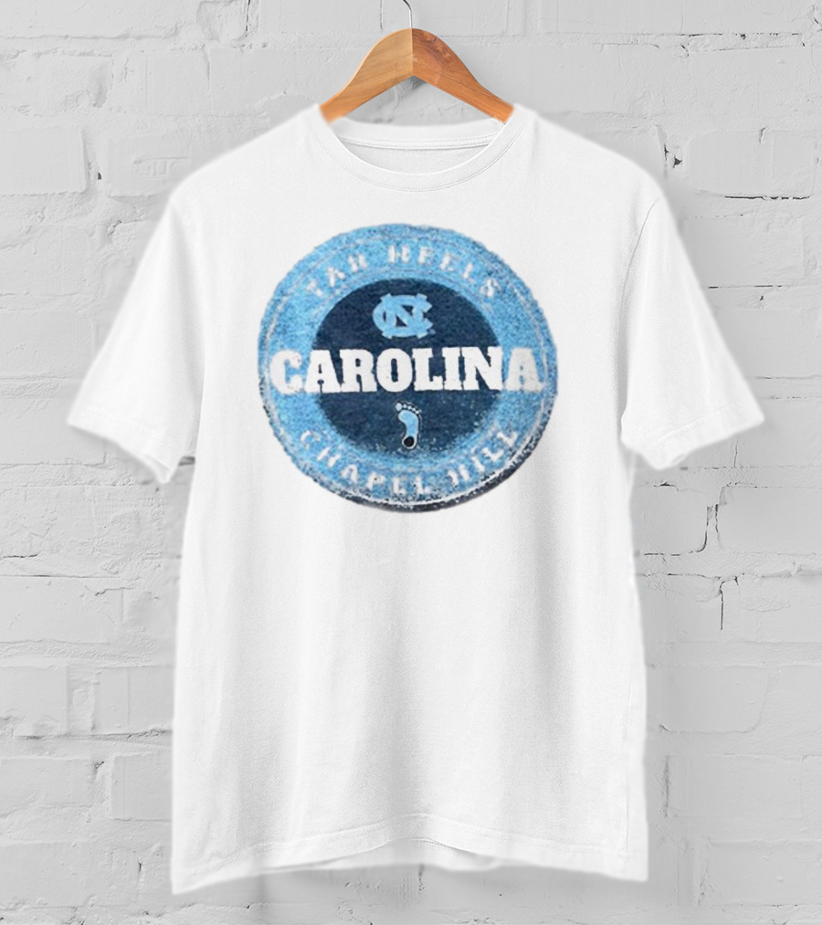 Tar Heels Chapel Hill Carolina NC Round Splatter T-Shirt