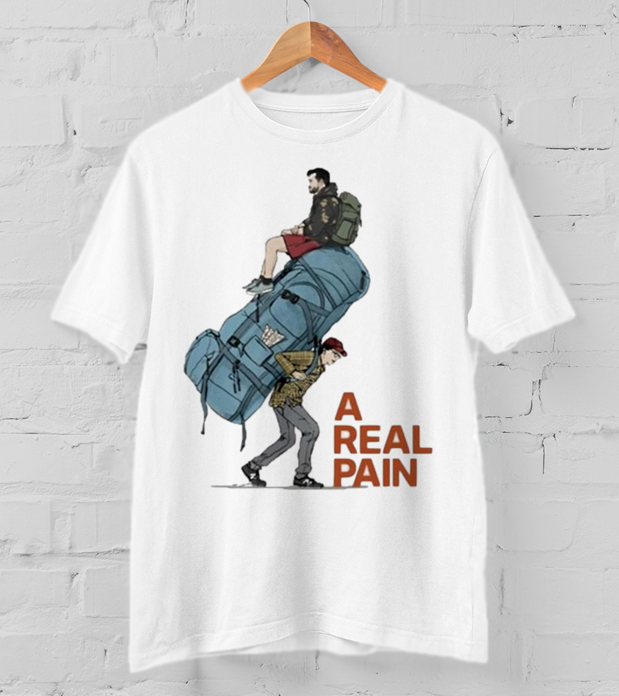 Team Picturehouse Searchlight Pictures A Real Pain Heavy Backpack T-Shirt