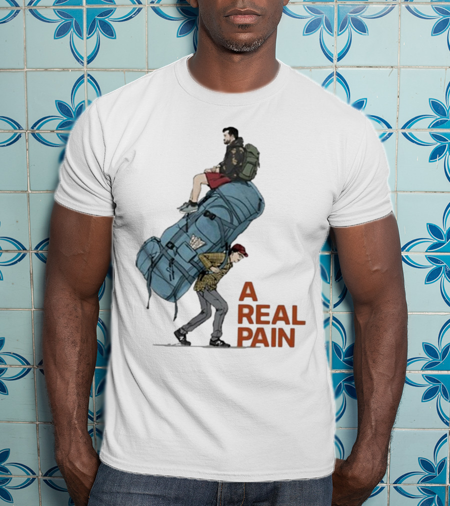 Team Picturehouse Searchlight Pictures A Real Pain Heavy Backpack T-Shirt