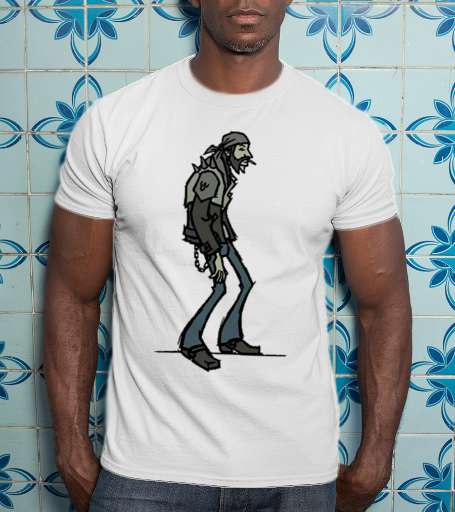 MTV Downtown Titmouse Spiked Jacket Character Stroll T-Shirt
