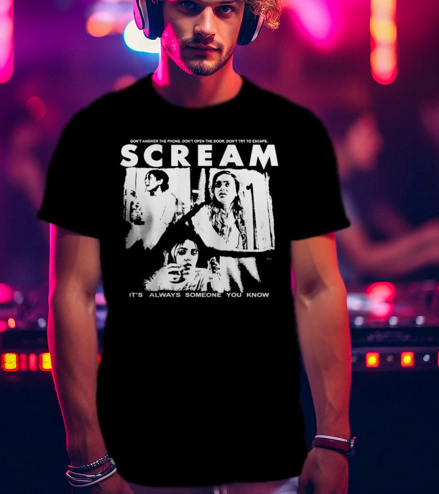 Scream Don't Answer The Phone It's Always Someone You Know T-Shirt
