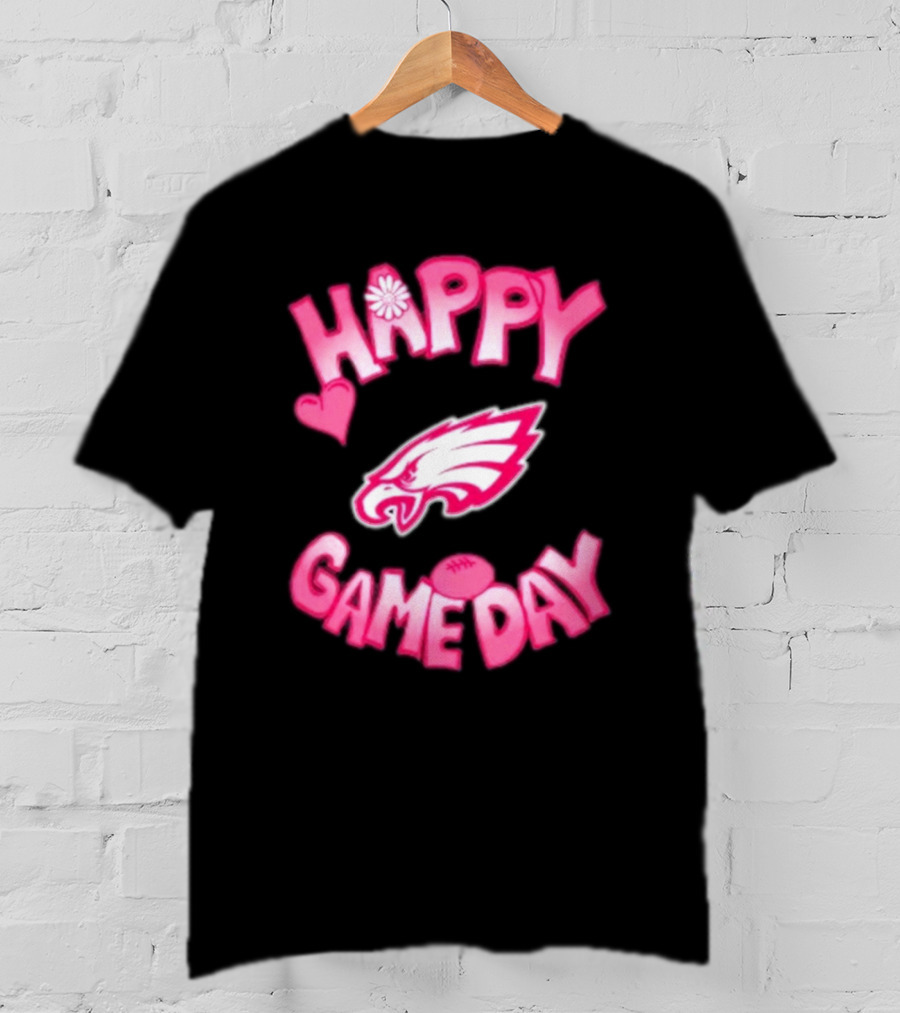 Philadelphia Eagles Valentine’s Day 2025 Happy Gameday T-Shirt