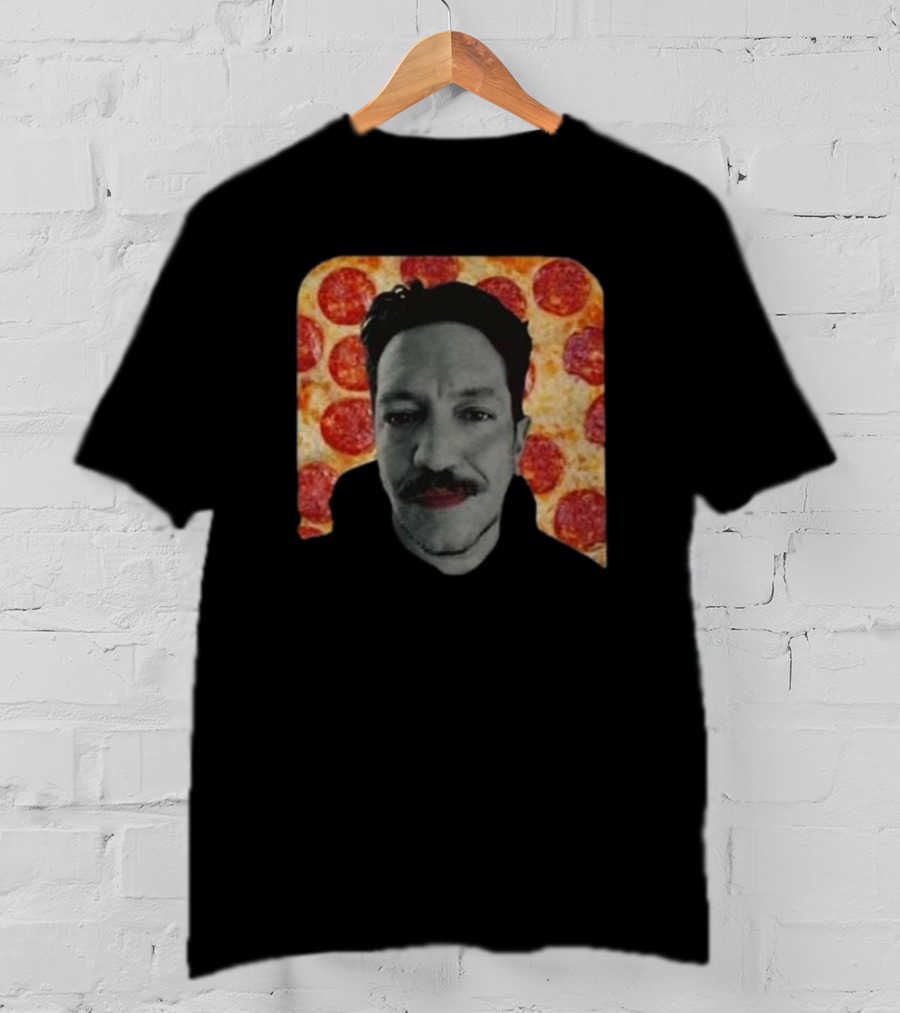 Sal Vulcano Tanka Jahari Event Pizza Background Face T-Shirt