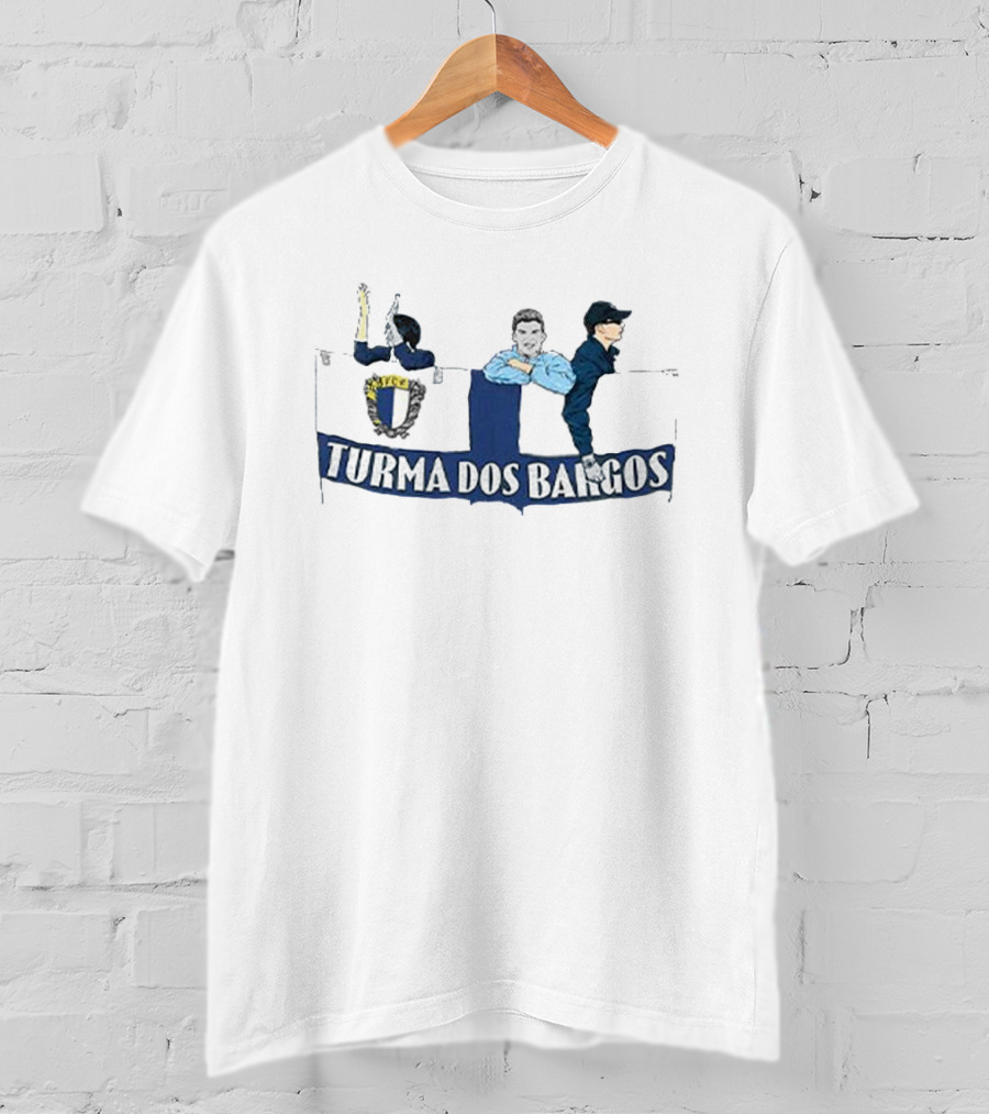 Turma Dos Bargos Futebol Clube Fans Banner T-Shirt