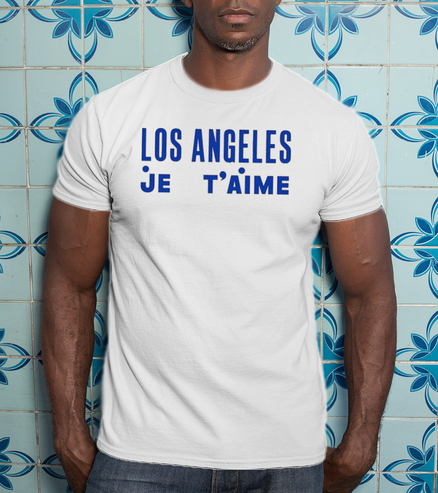 Clare V Los Angeles Je T’aime Love You T-Shirt