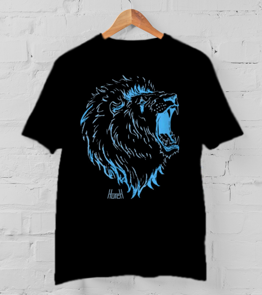 House Of Hutch Bold Lion Gritty T-Shirt