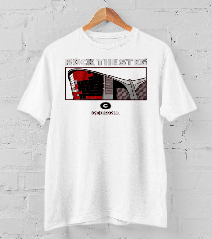 Georgia Bulldogs Rock The Steg Arena Georgia T-Shirt