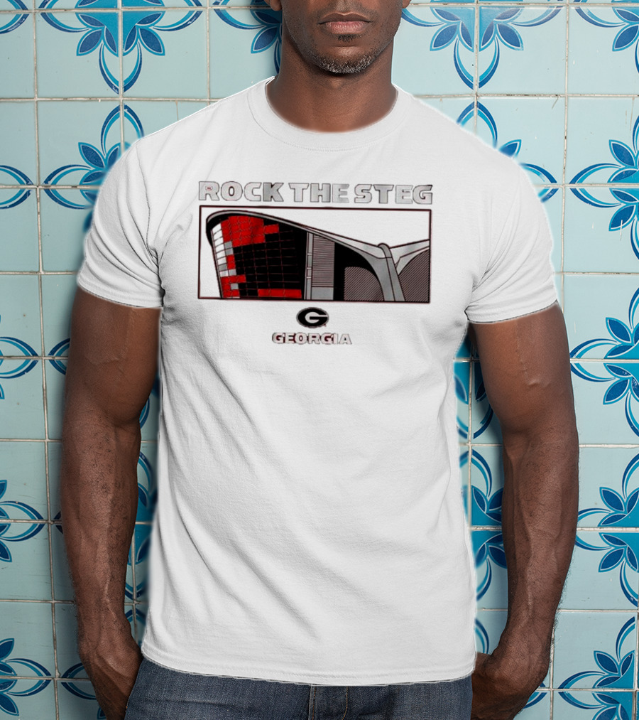 Georgia Bulldogs Rock The Steg Arena Georgia T-Shirt