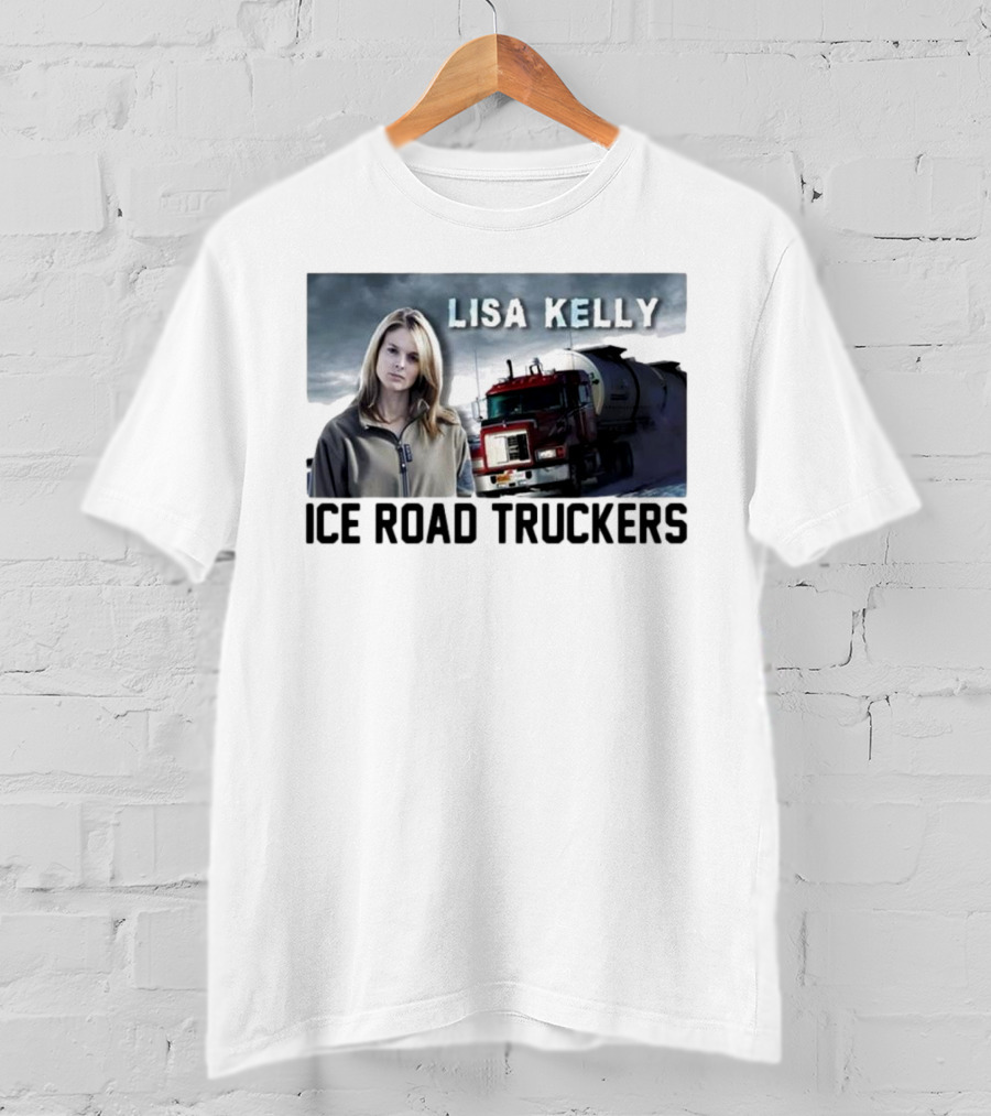 Lisa Kelly Ice Road Truckers Red Truck Adventure T-Shirt