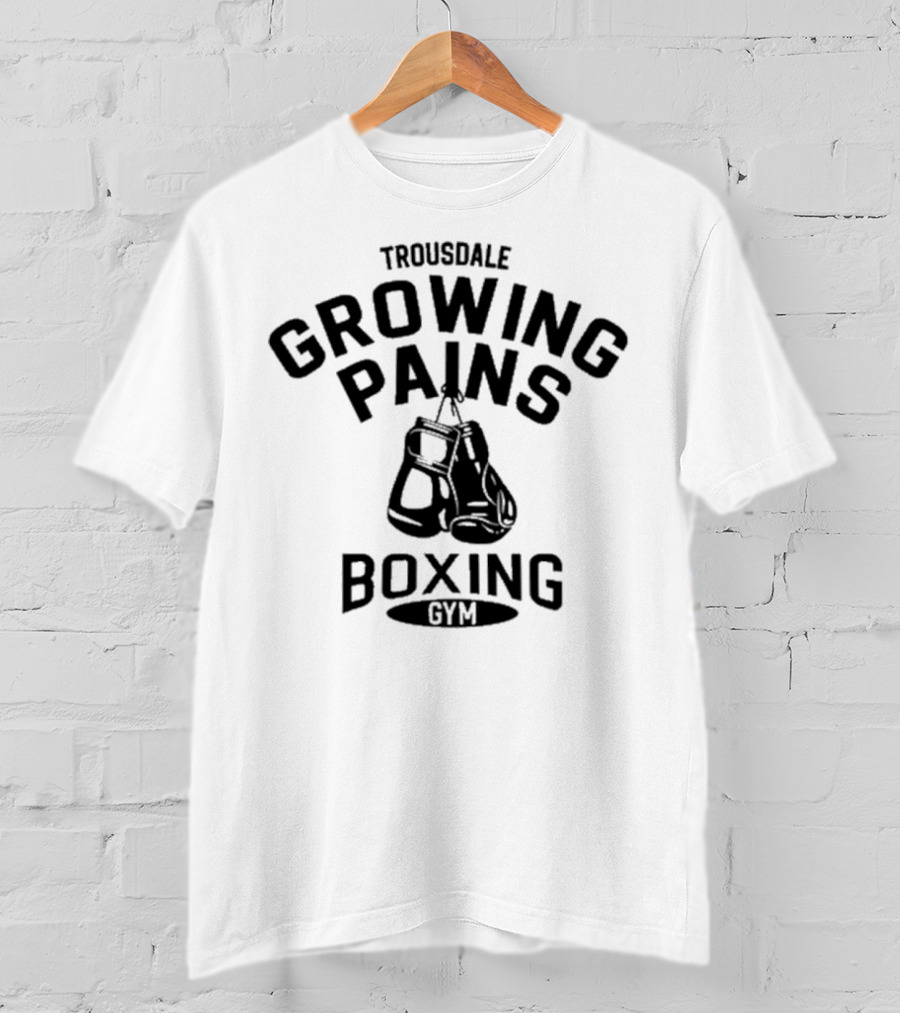 Trousdale Growing Pains Boxing Gym Hanging Gloves T-Shirt