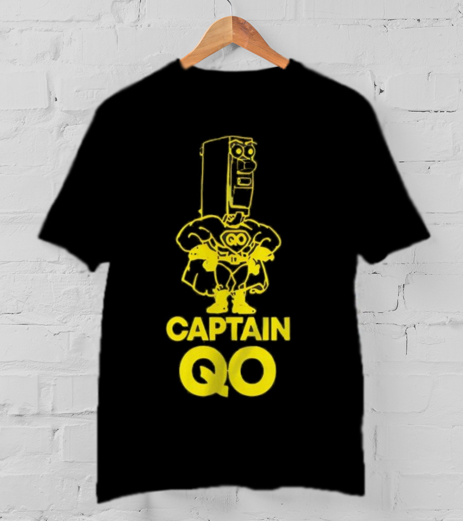 Captain QO Superhero The Big Bang Theory Comic T-Shirt