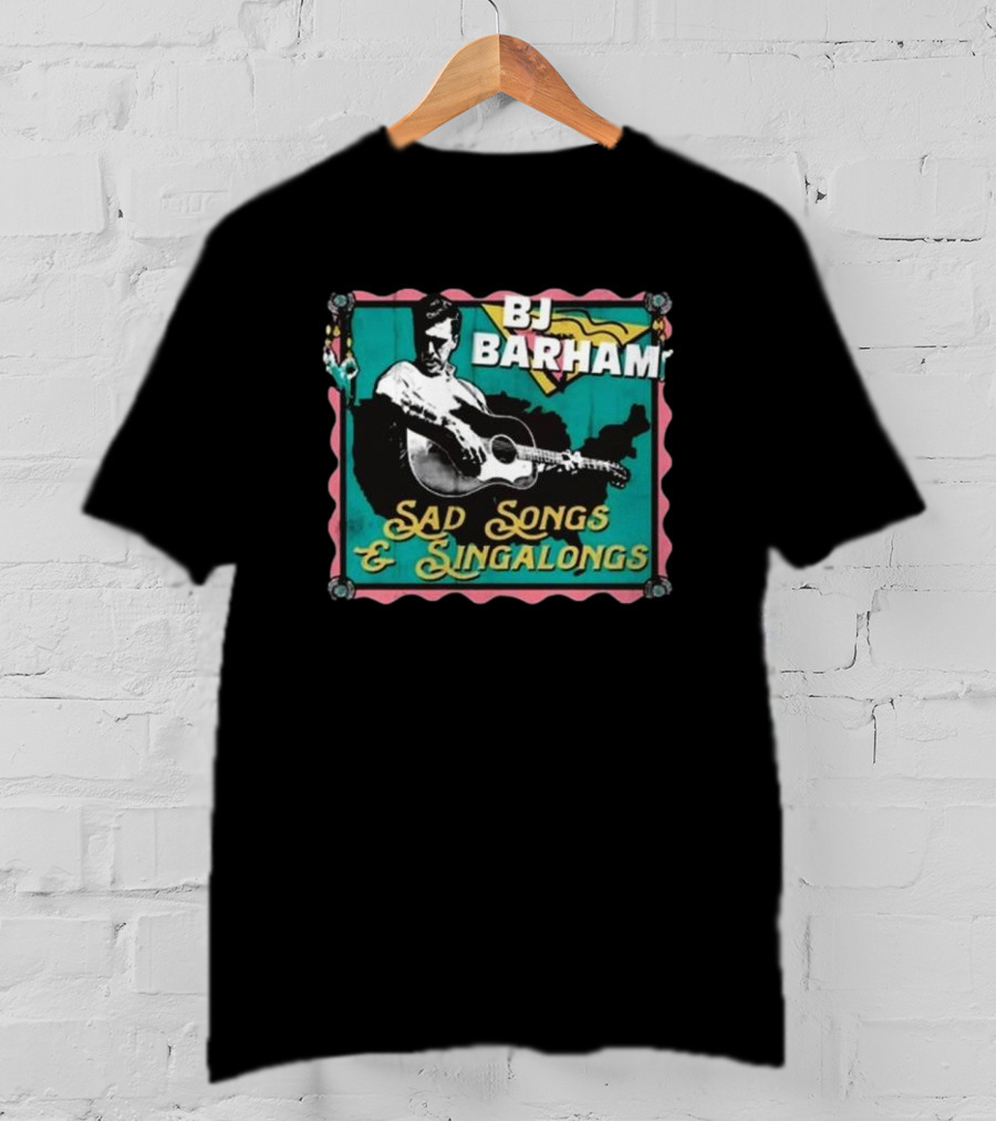 BJ Barham Sad Songs And Singalongs American Aquarium T-Shirt
