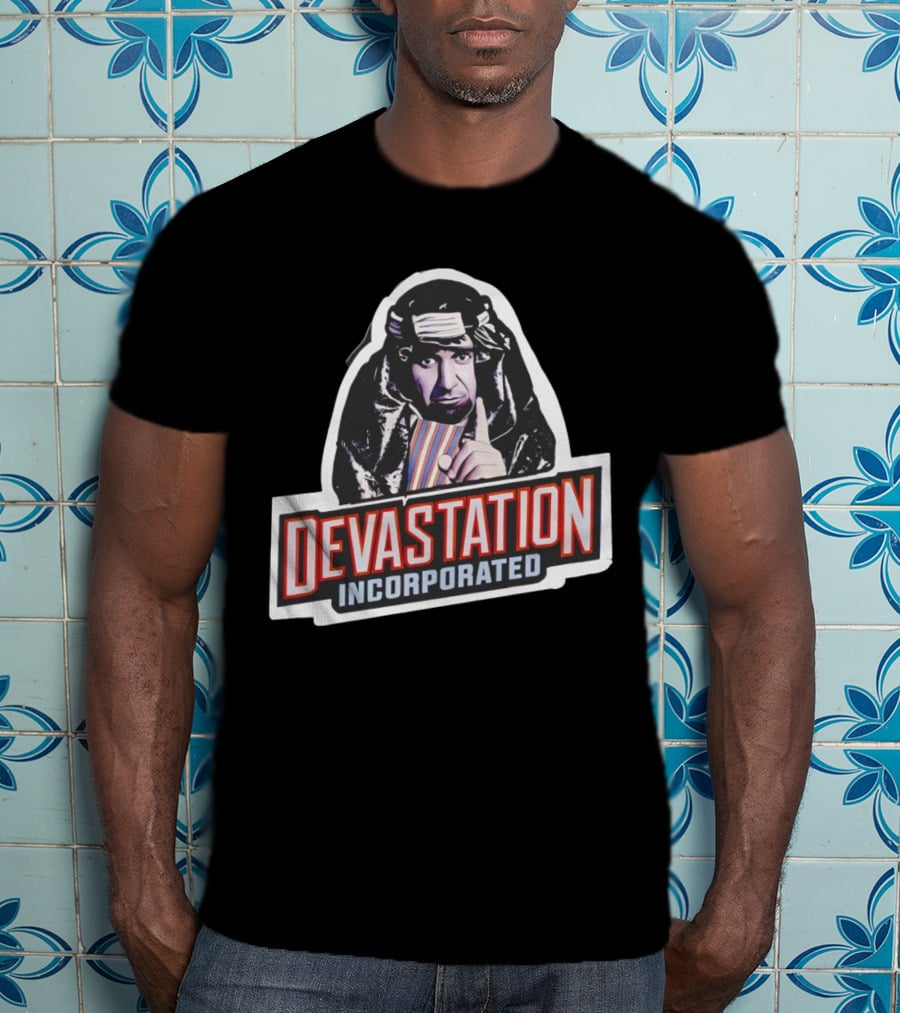 Devastation Incorporated Skandar Akbar Iconic Wrestling Legend T-Shirt