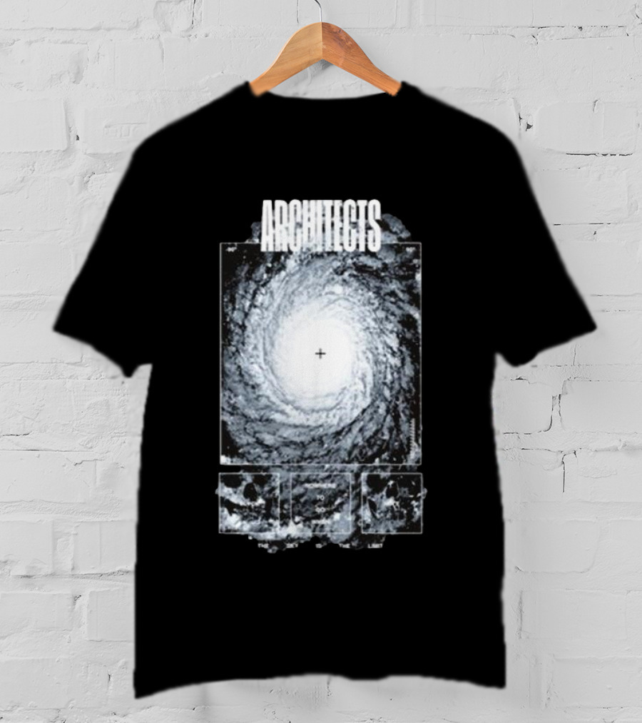Architects Nowhere To Go Blackhole Spiral T-Shirt