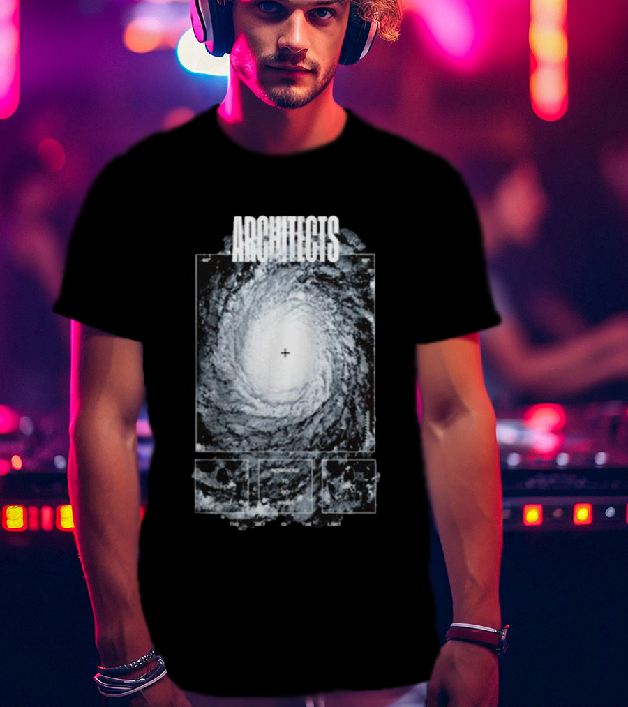 Architects Nowhere To Go Blackhole Spiral T-Shirt