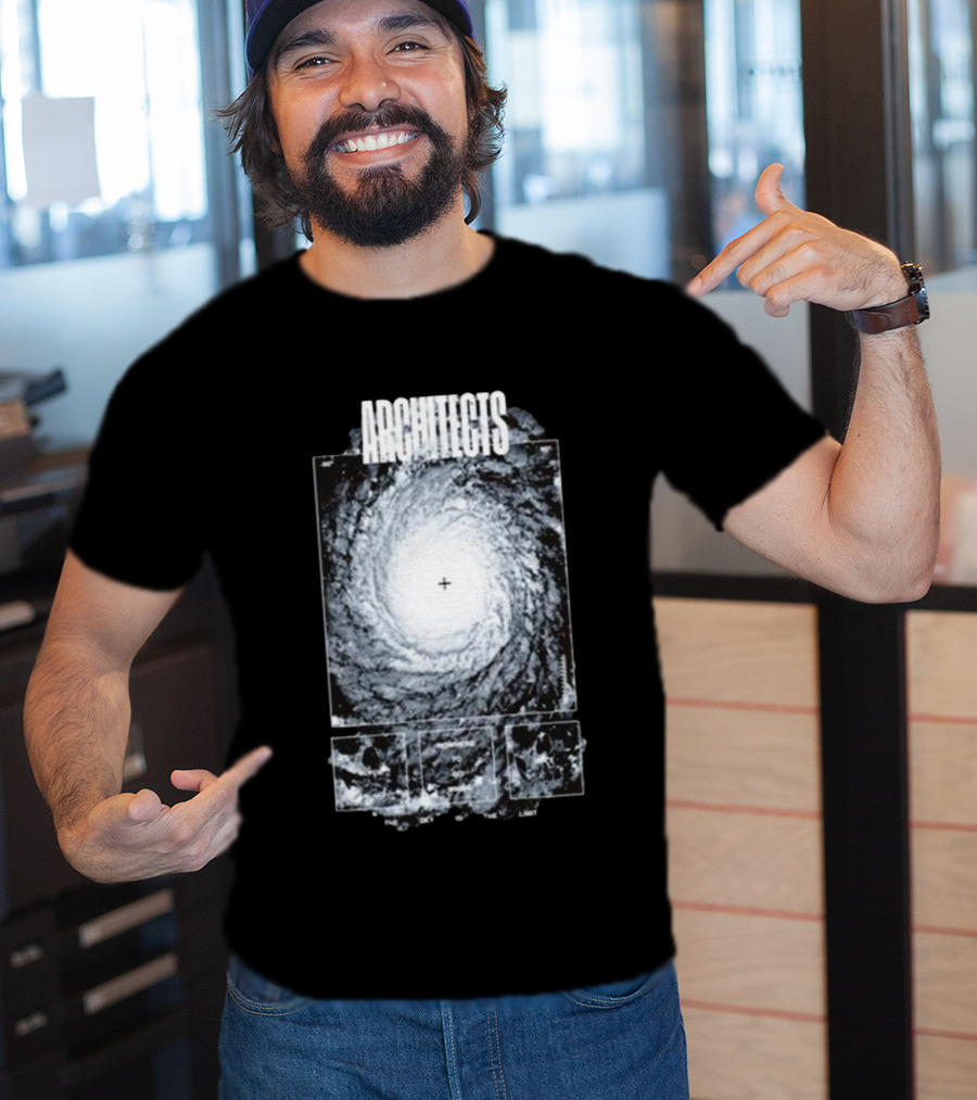 Architects Nowhere To Go Blackhole Spiral T-Shirt