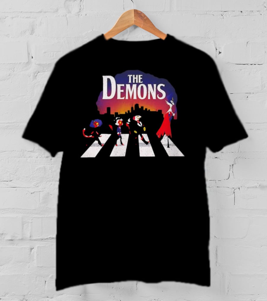 Hazbin Hotel Demons Walking Crosswalk T-Shirt