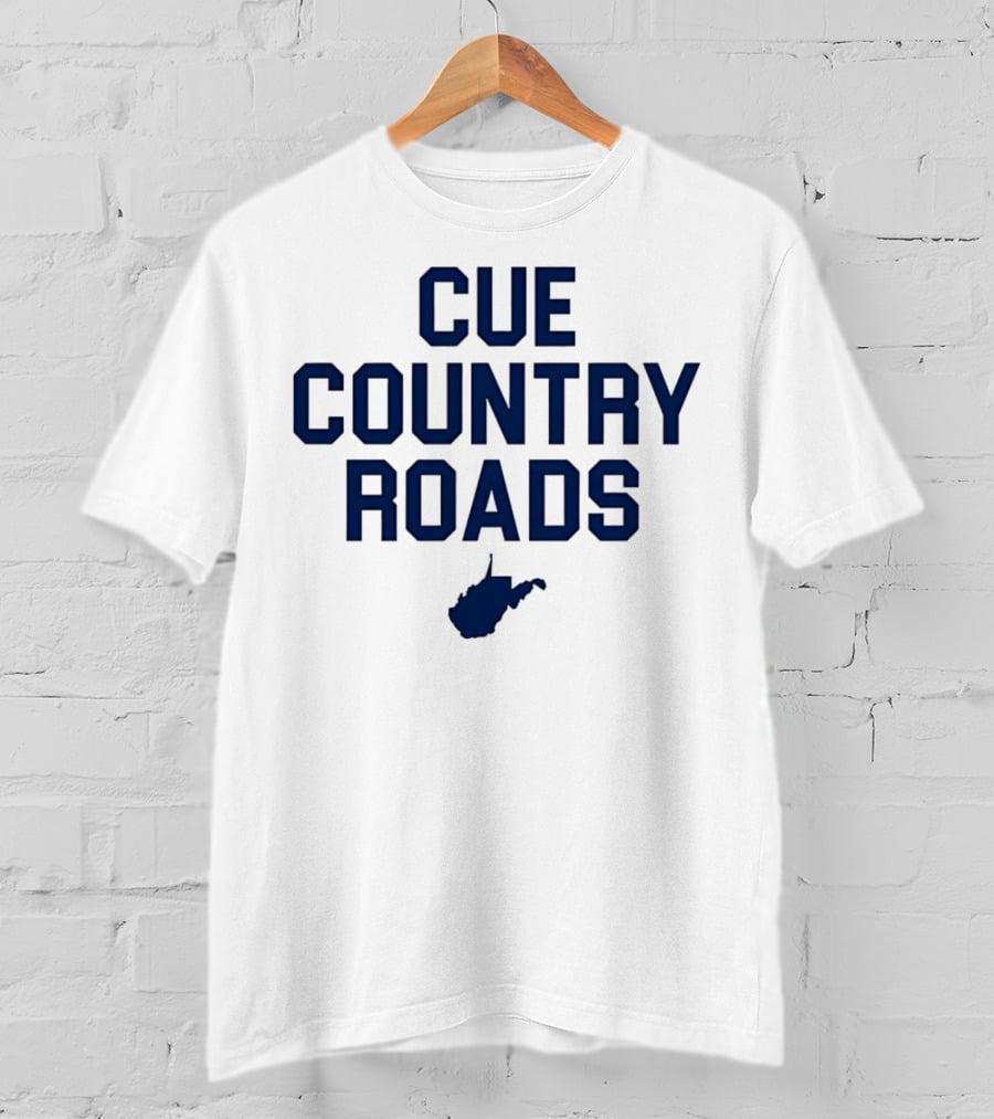 Lindzee Cue Country Roads West Virginia T-Shirt