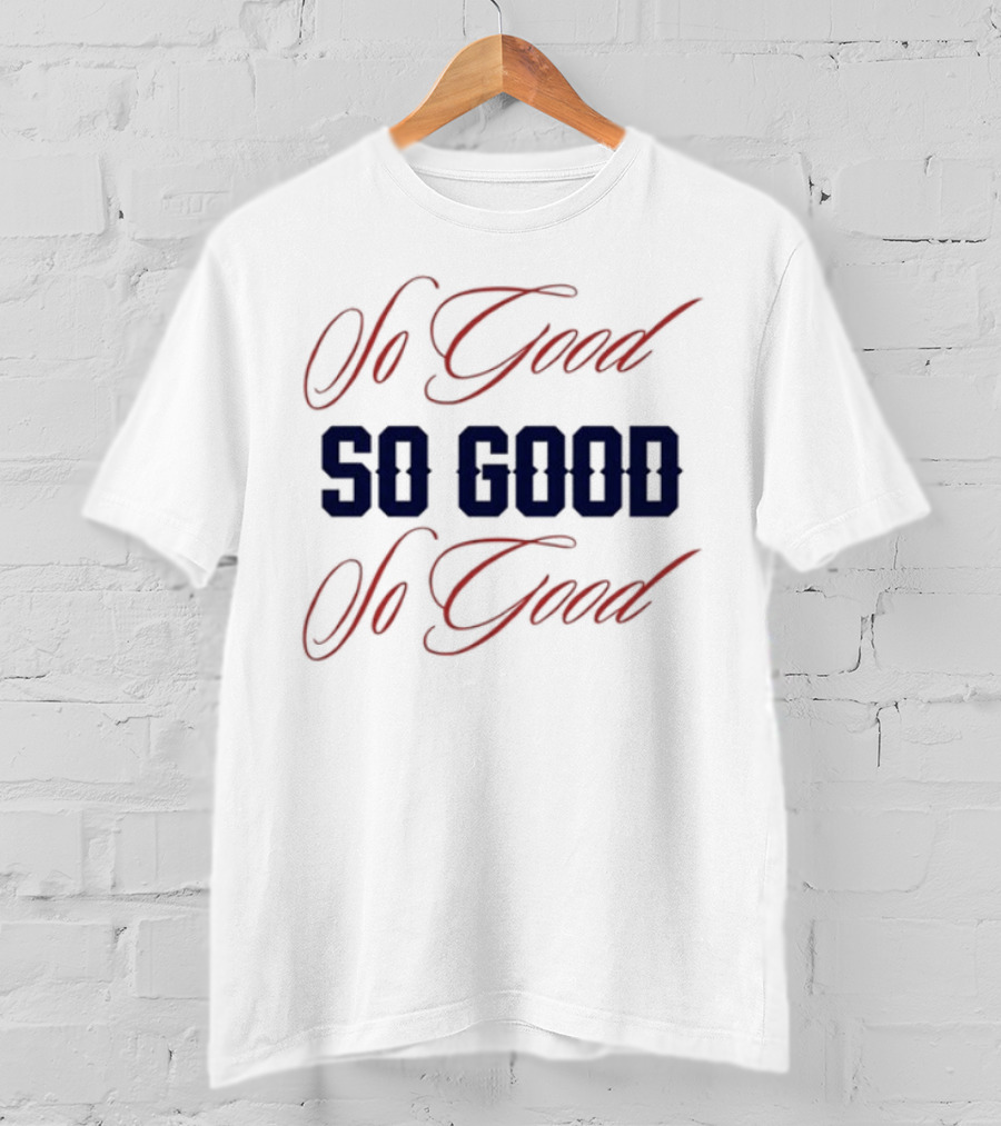 So Good So Good Boston 1987 8th Inning T-Shirt