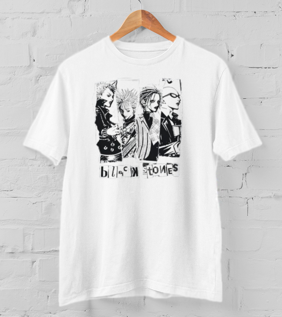 Ai Yazawa Collection Ut Black Stones Manga Characters T-Shirt