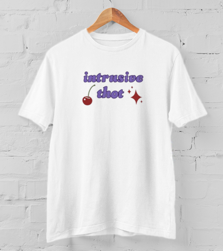 Alegra Kastens Intrusive Thot Cherry Sparkles T-Shirt