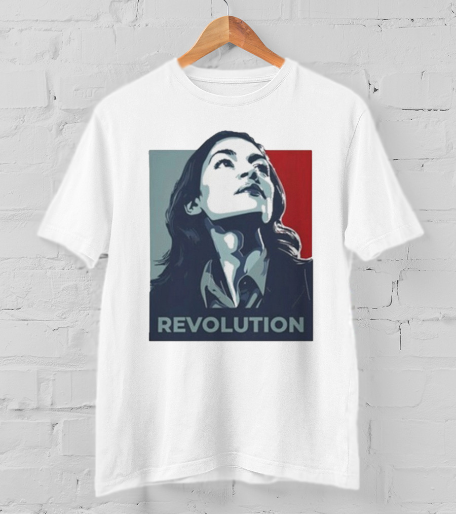 Alexandria Ocasio-Cortez AOC Revolution Inspiration T-Shirt
