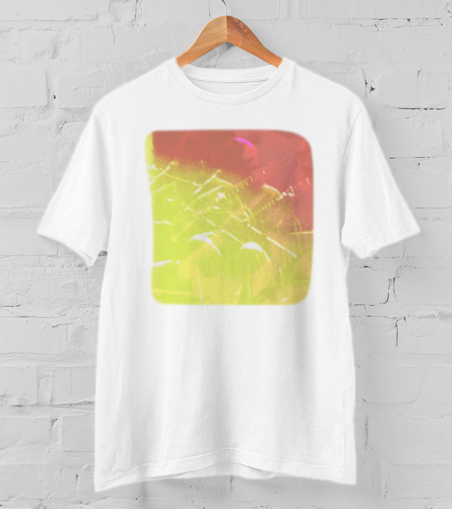 Big Thief Live At Revolution Hal Multicolored Guitar Overlay T-Shirt