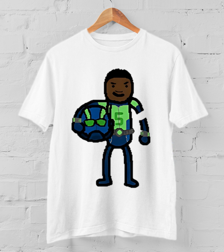 "Anthony Edwards No.5 Cartoon Ant-Man Style Minnesota Timberwolves" T-Shirt