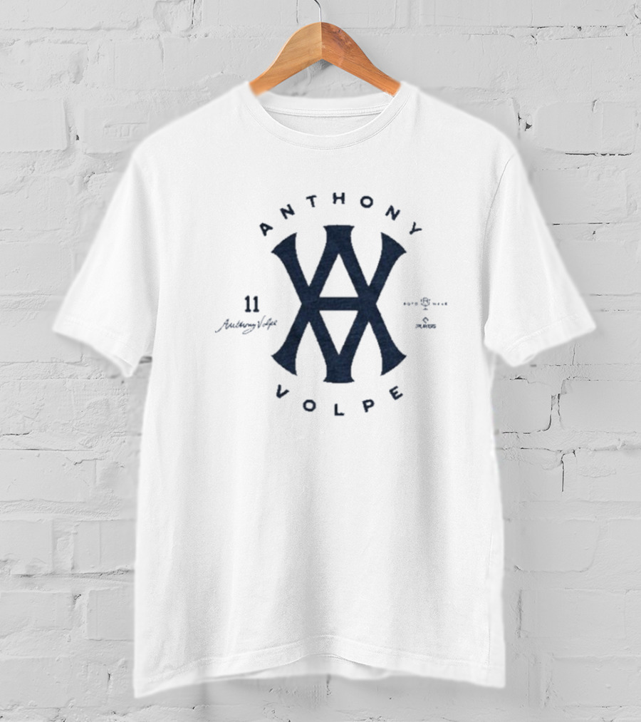 Anthony Volpe AV 11 Signature Icon Symbol Collection T-Shirt