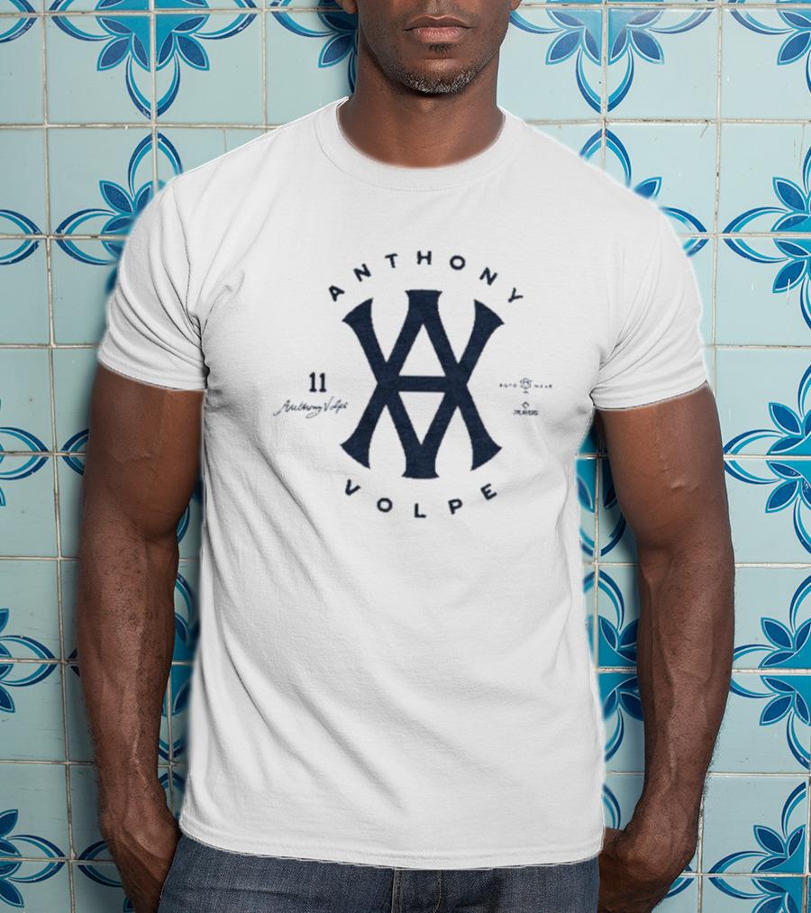 Anthony Volpe AV 11 Signature Icon Symbol Collection T-Shirt