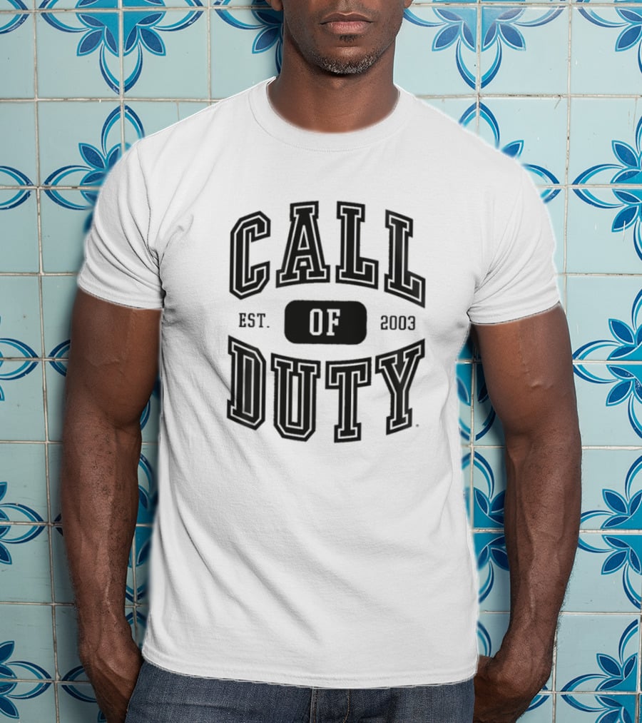 Call Of Duty Alumnus Est 2003 Gaming Apparel T-Shirt