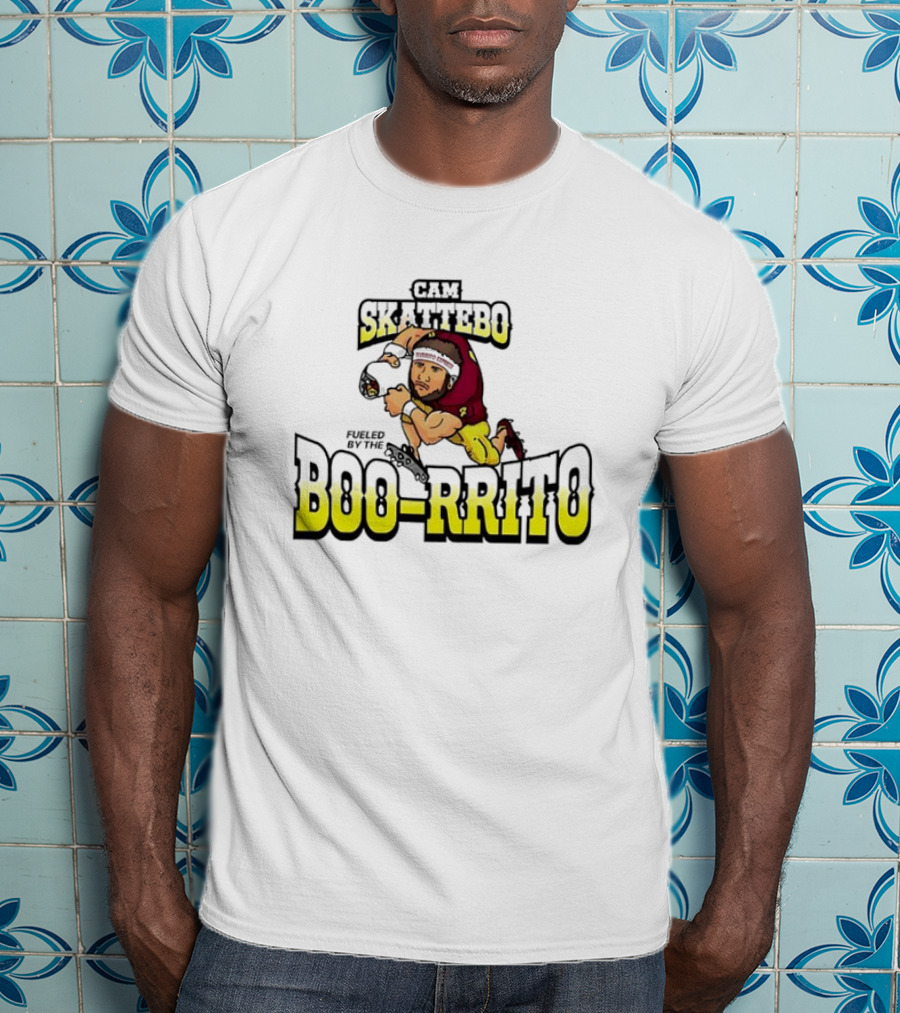Cam Skattebo Boo-Rrito Football Tackle Motivated By Burrito T-Shirt