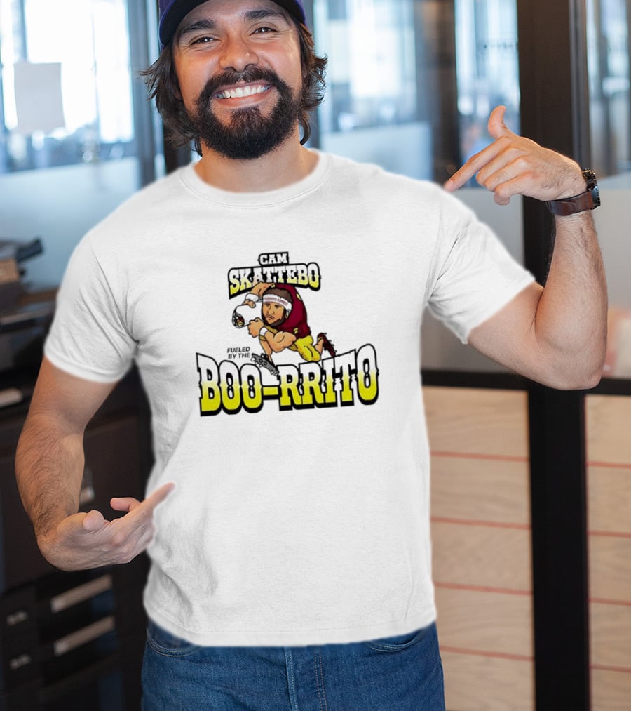 Cam Skattebo Boo-Rrito Football Tackle Motivated By Burrito T-Shirt