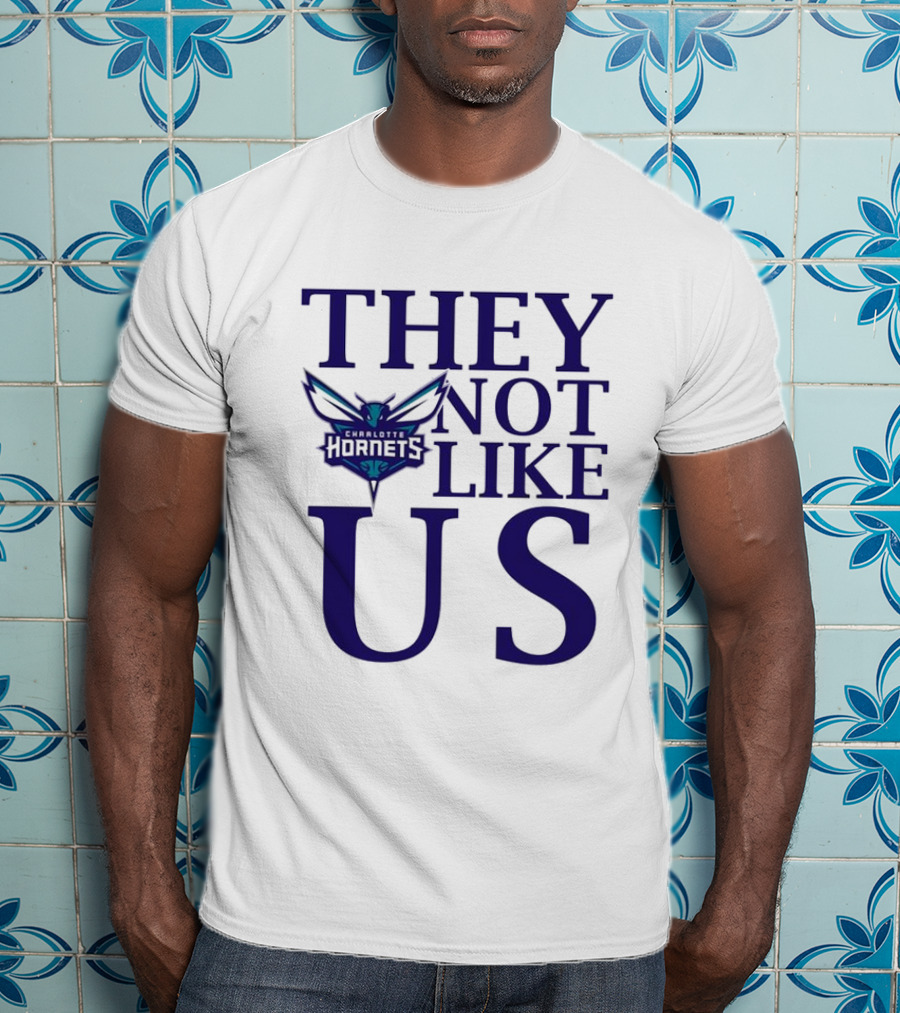 Charlotte Hornets They Not Like Us T-Shirt