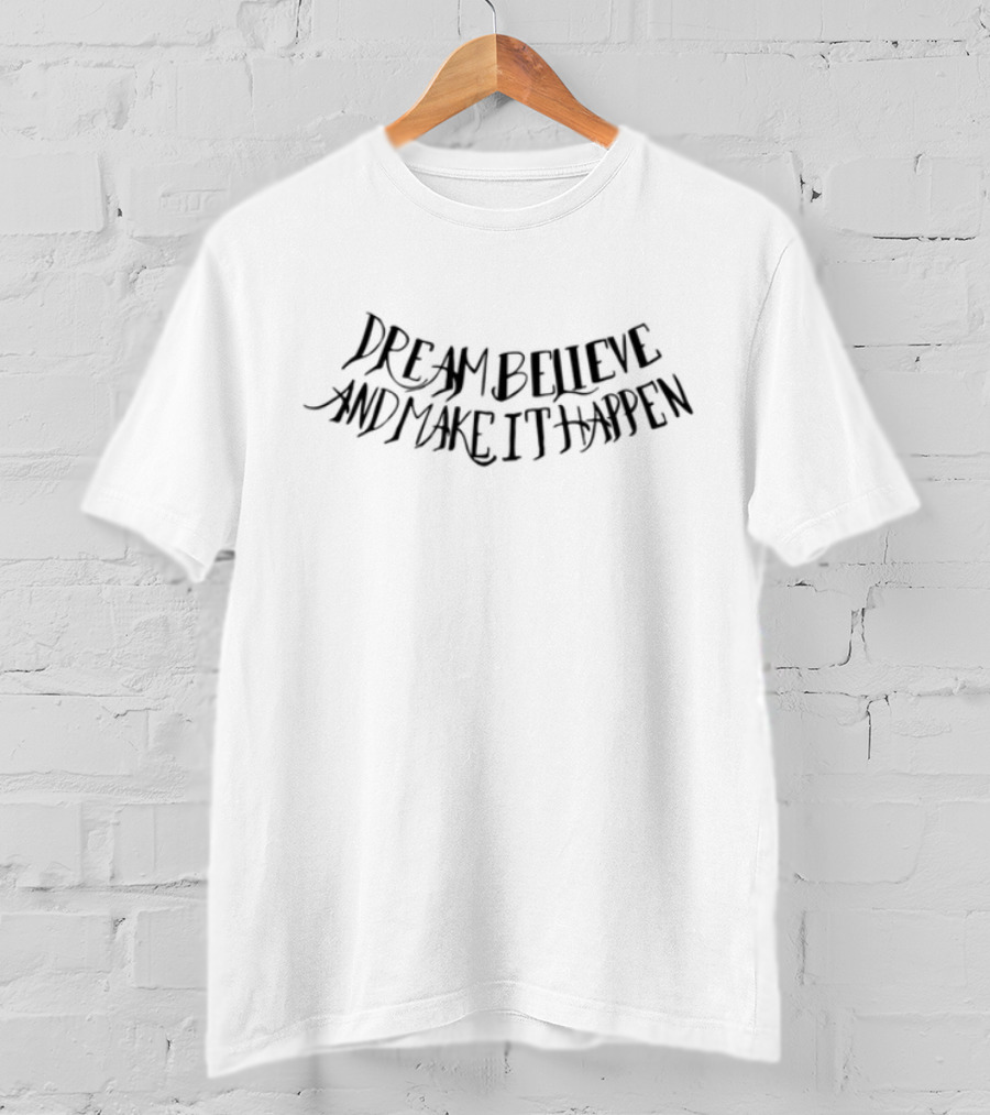 Diego Lopes Full Violence Dream Believe And Make It Happen T-Shirt