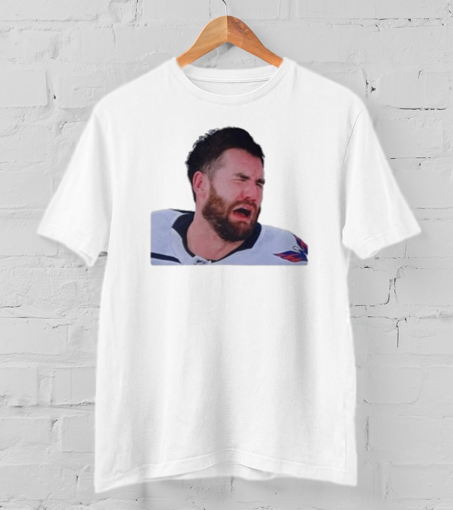 Tom Wilson Crying Washington Capitals NHL Player Reaction T-Shirt