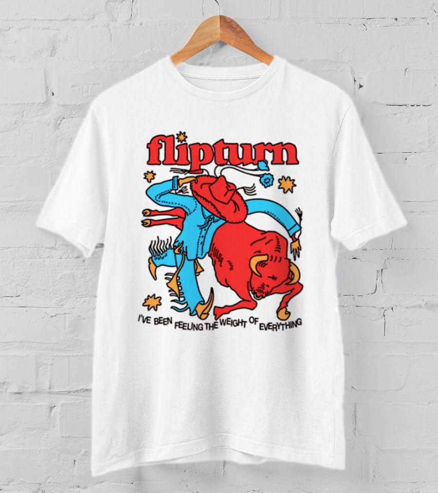Flipturn Rodeo Clown I've Been Feeling The Word Of Emptiness T-Shirt