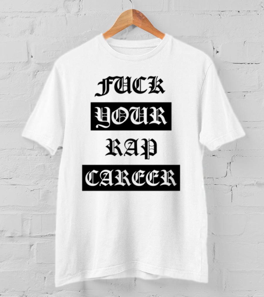 Foos Gone Wild F Your Rap Career Hand Sign Graphic T-Shirt