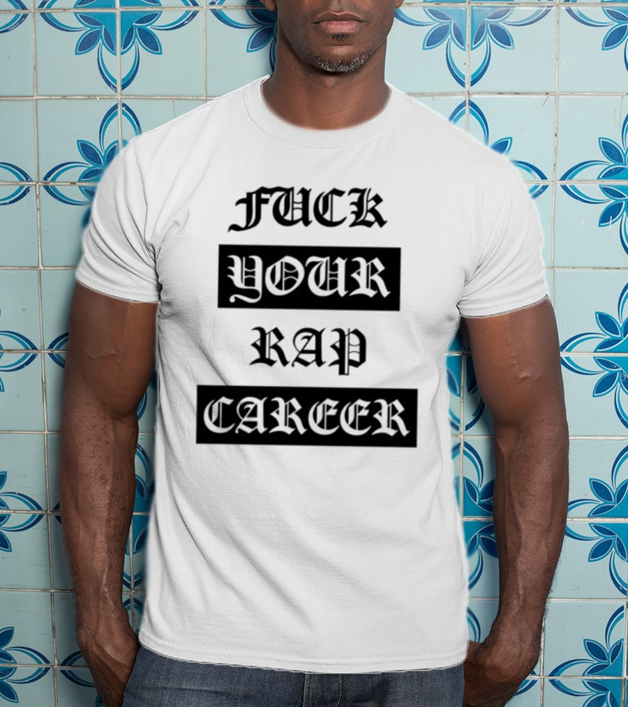 Foos Gone Wild F Your Rap Career Hand Sign Graphic T-Shirt