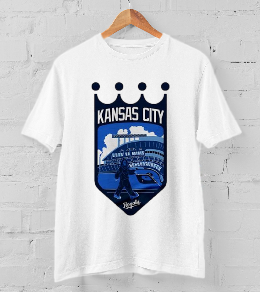 Kansas City Royals Bring Out The Blue Stadium Walk T-Shirt