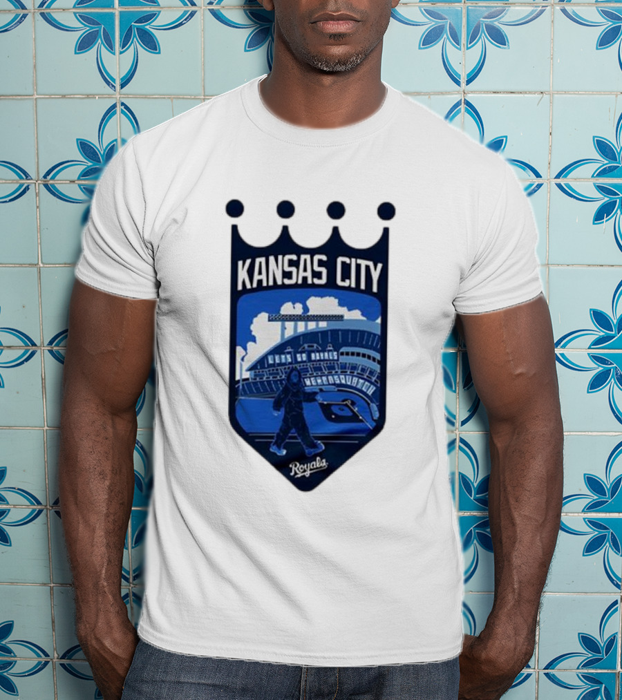 Kansas City Royals Bring Out The Blue Stadium Walk T-Shirt