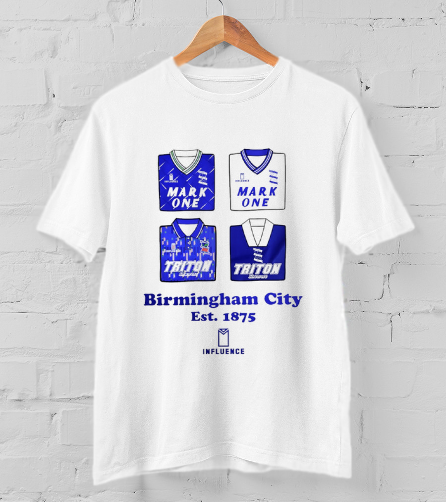 Birmingham City Influence Kit History Est. 1875 T-Shirt