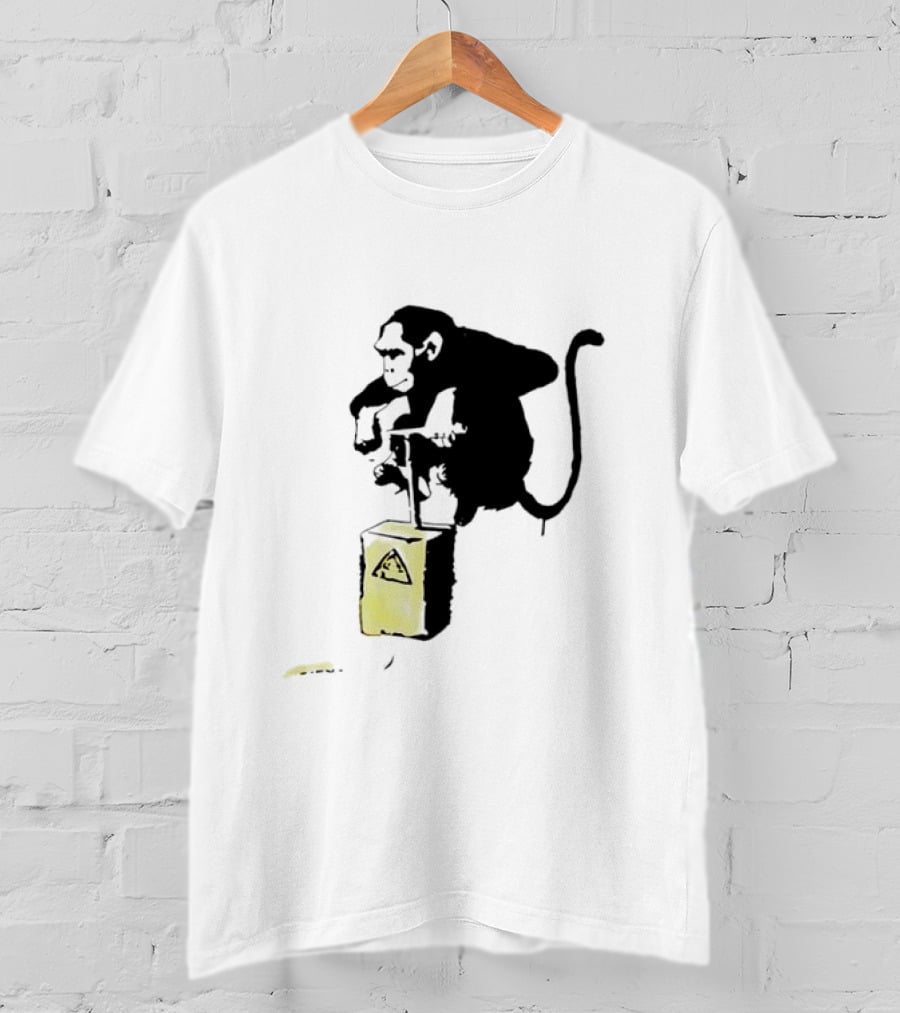 Lex Luthor Bricks Bomb Banana Banksy Influenced T-Shirt