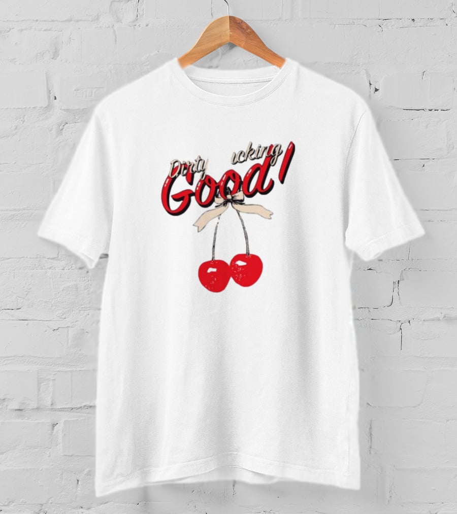 Dirty Good Cherries Bow T-Shirt