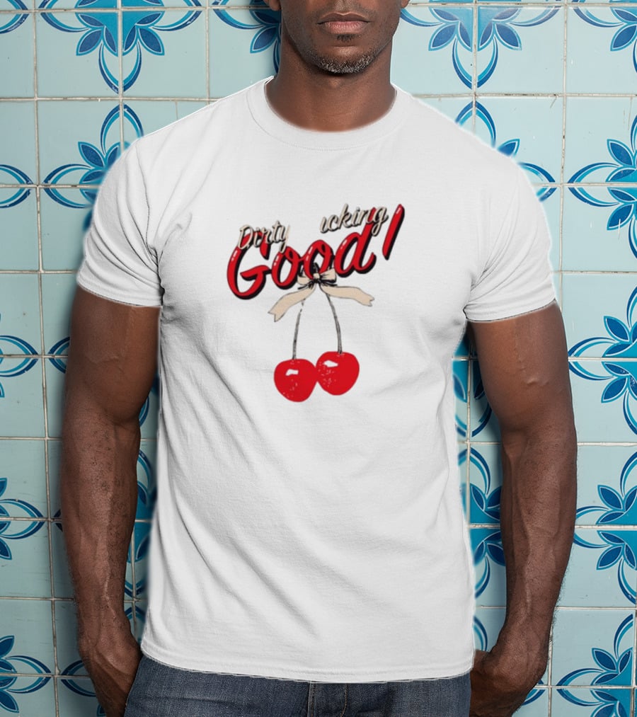 Dirty Good Cherries Bow T-Shirt