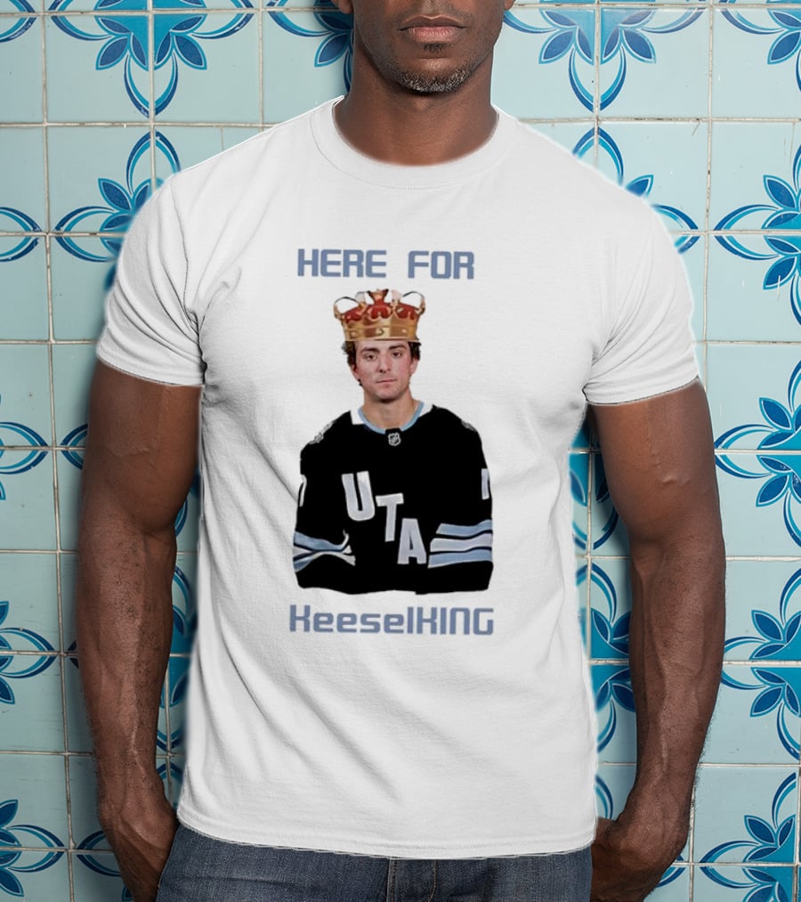 Here For Kesselking Crowned Hockey Player T-Shirt