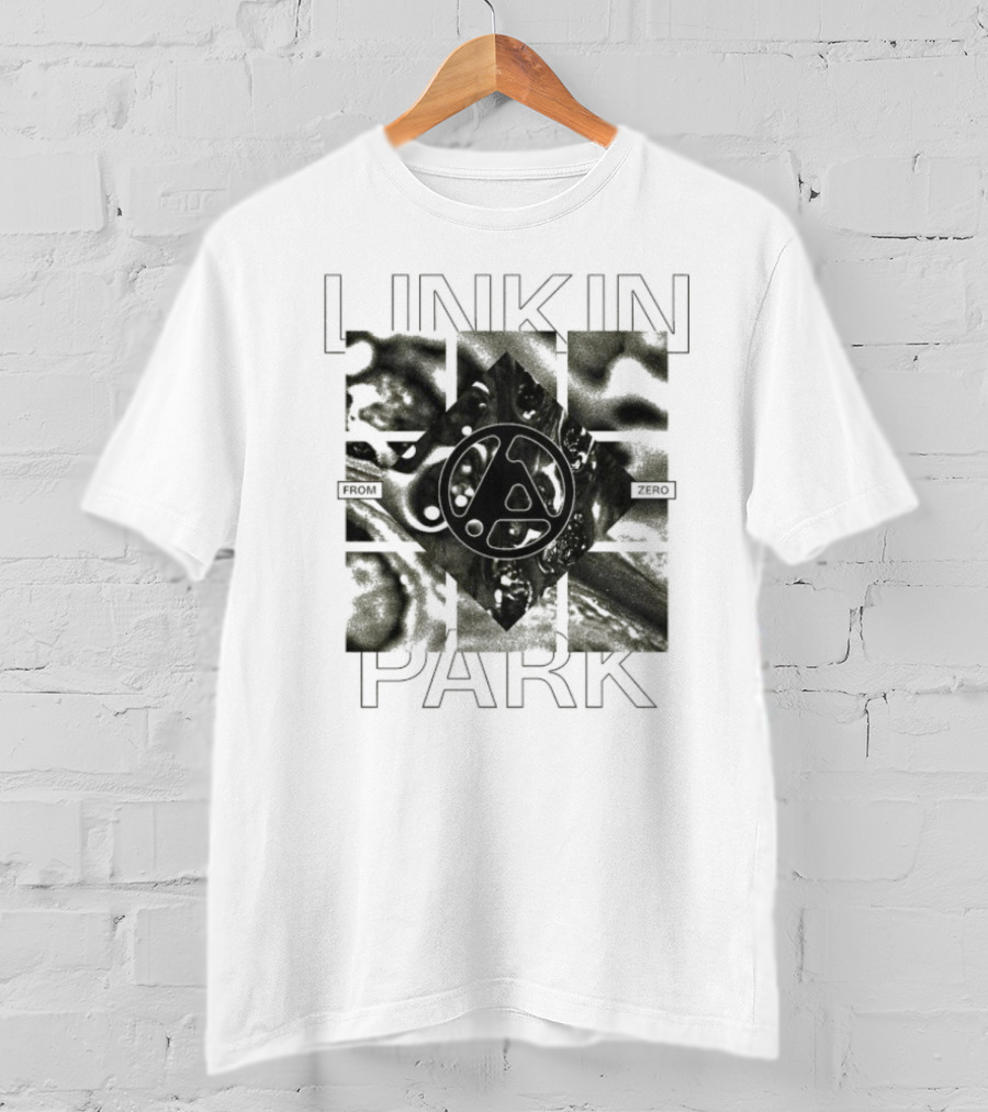 Linkin Park From Zero Strobe Sunburst Logo T-Shirt