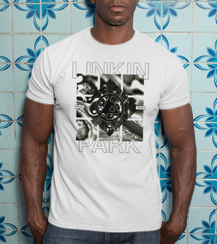 Linkin Park From Zero Strobe Sunburst Logo T-Shirt