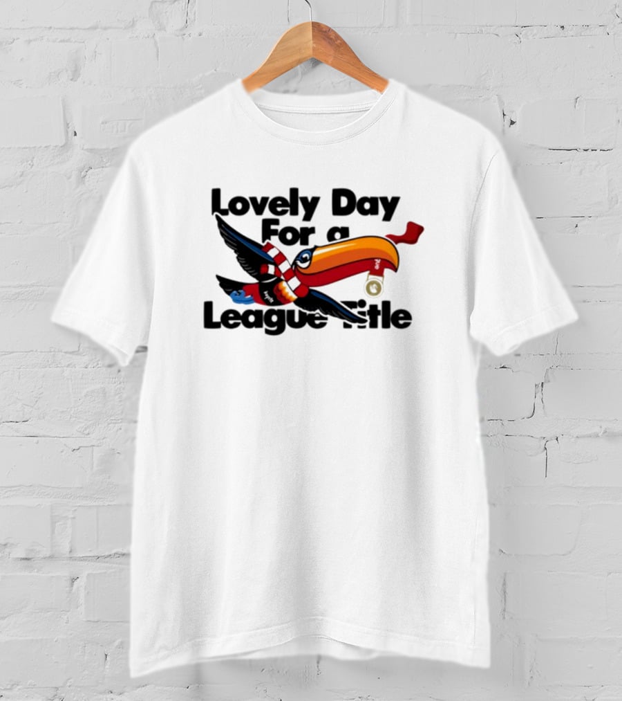 Lovely Day For A League Title Manchester United Toucan Soccer Victory T-Shirt