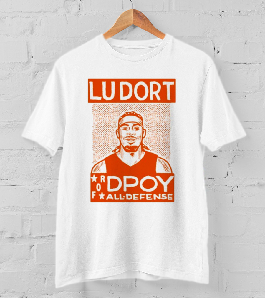 Lu Dort DPOY All Defense Recognition Graphic T-Shirt